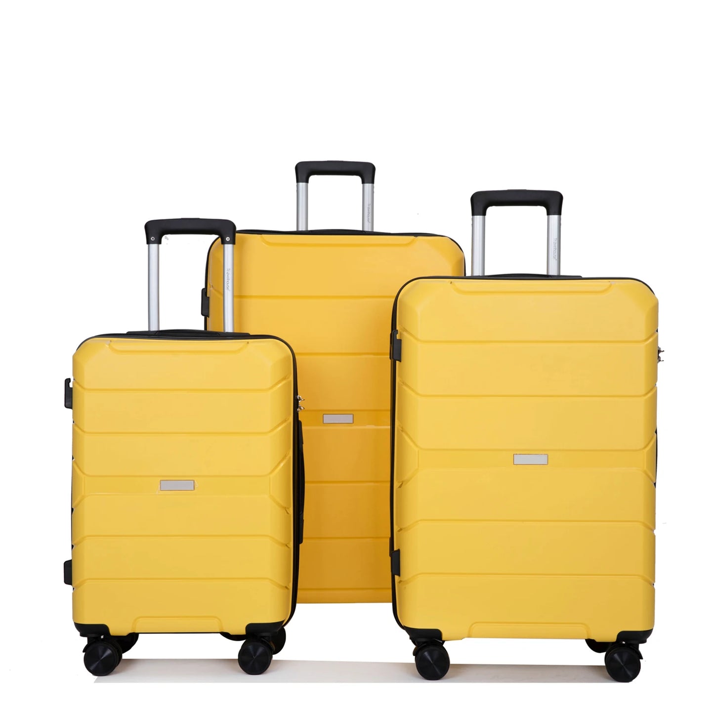 Travelhouse Hardshell Spinner Luggage Set Lightweight Three Piece