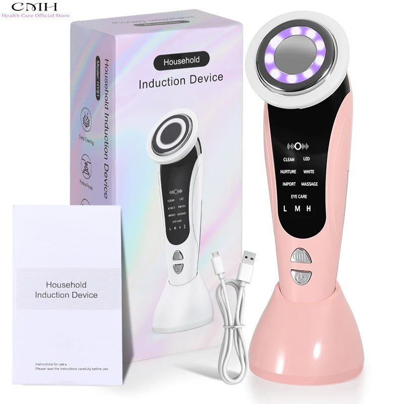 CMH 7 In 1 Facial Massager With LED Light Therapy Device