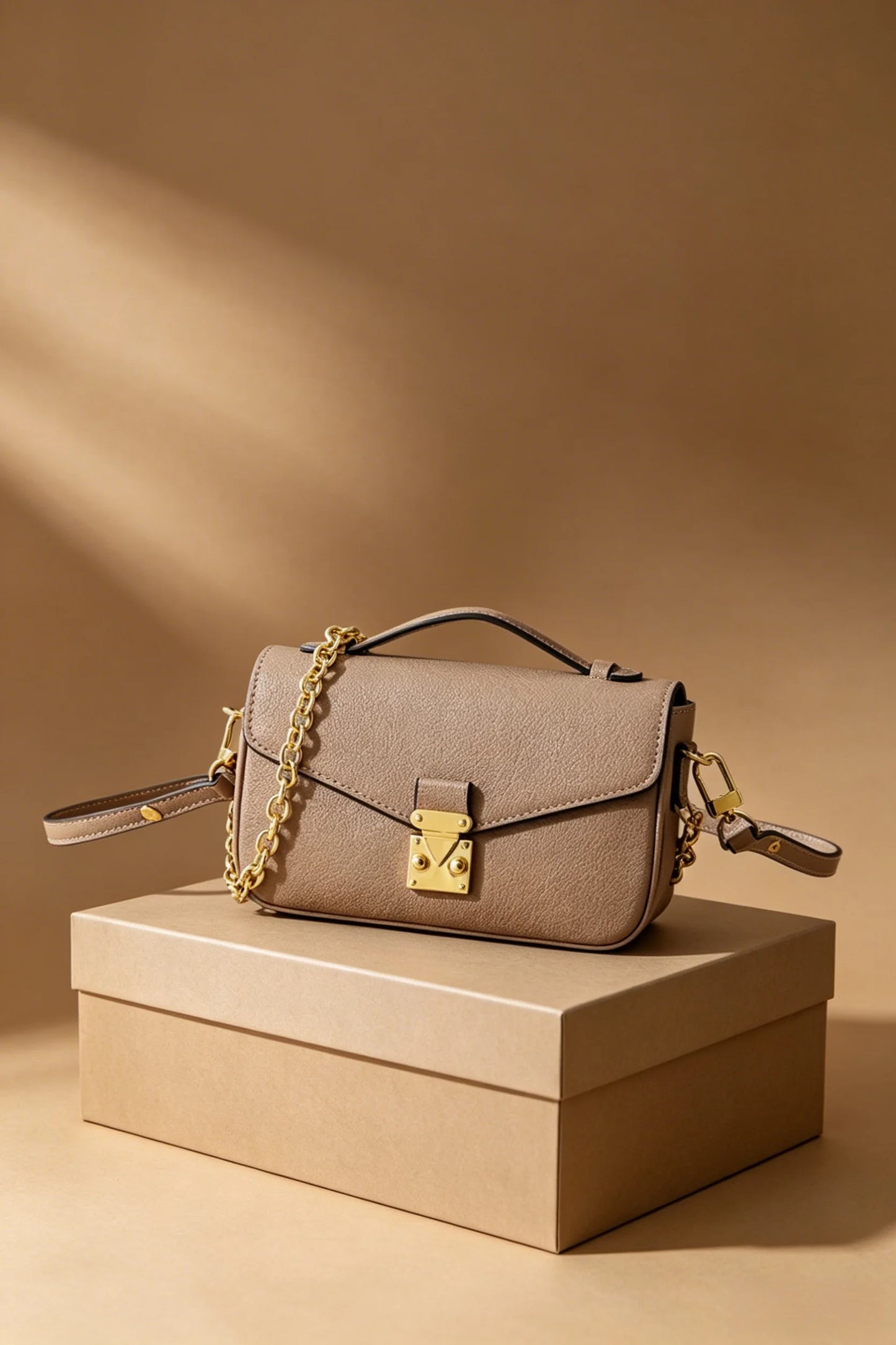2026 Fashion New Women's Bag 21.5X13.5X6.0CM Portable Portable Wallet Shoulder Bag with Shoulder Strap No Box