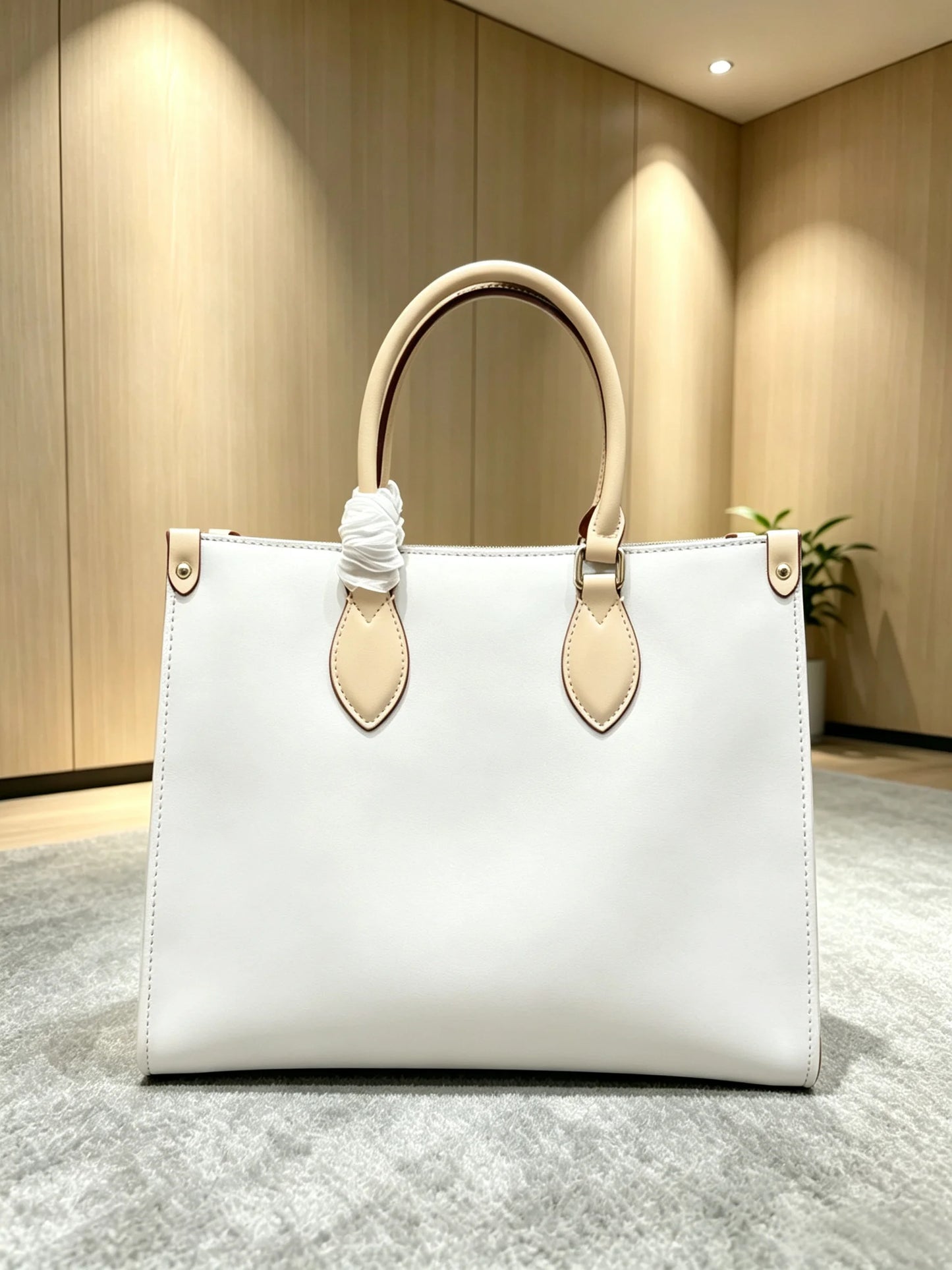 2026 New Women's Classic Handbag Minimalist Elegant Commute Bag Practical Large Capacity Women's Bag 34X27cm ZX8701