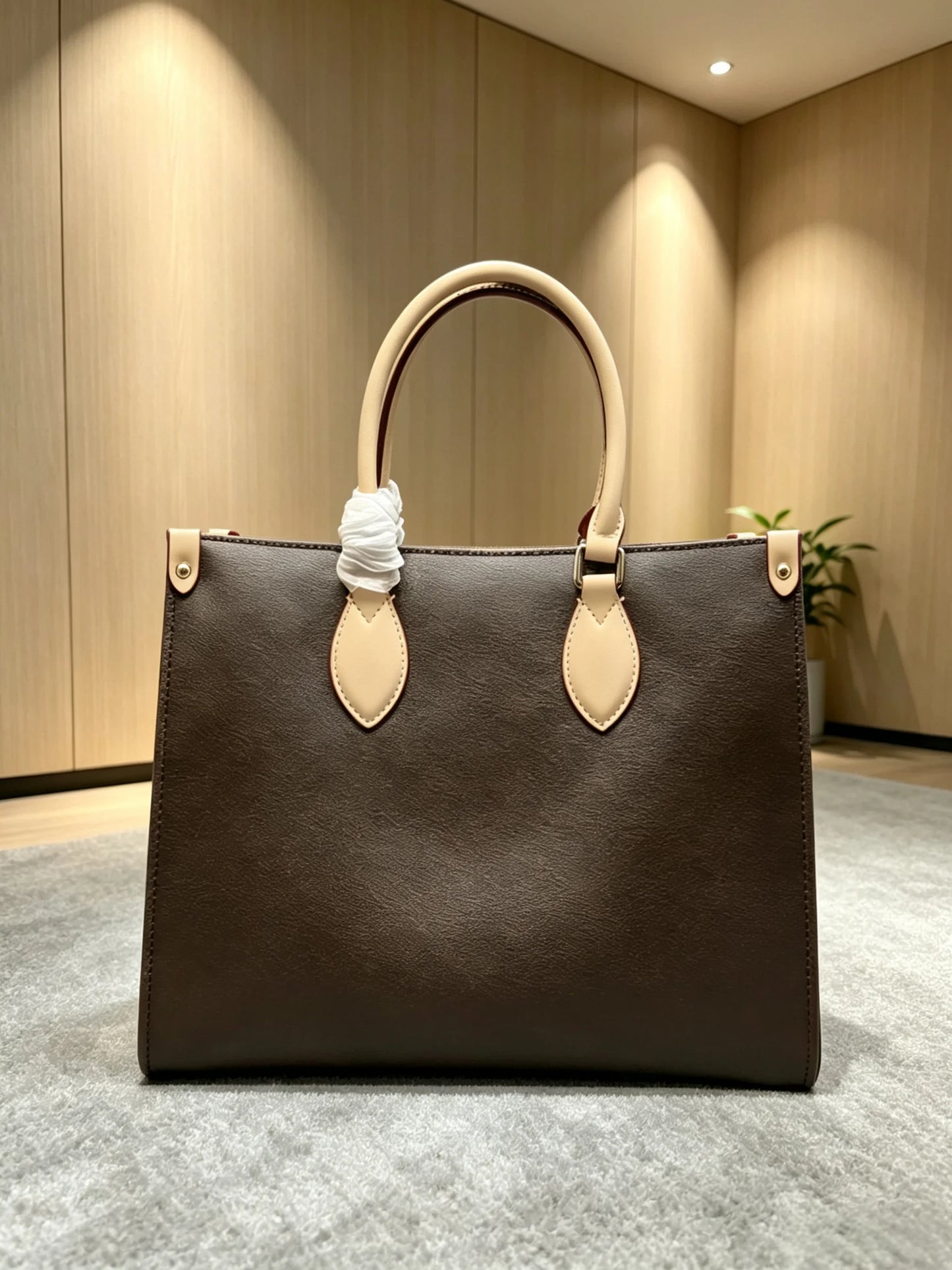 2026 New Women's Classic Handbag Minimalist Elegant Commute Bag Practical Large Capacity Women's Bag 34X27cm ZX8701
