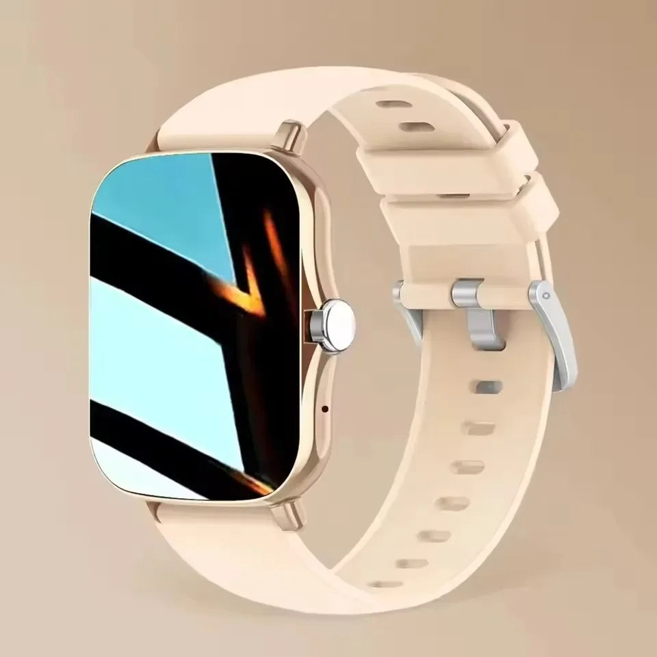 Smart Watch With Full Touch Screen Call Message Reminder Music Control And Other Functions Compatible with iPhone/Android HT30