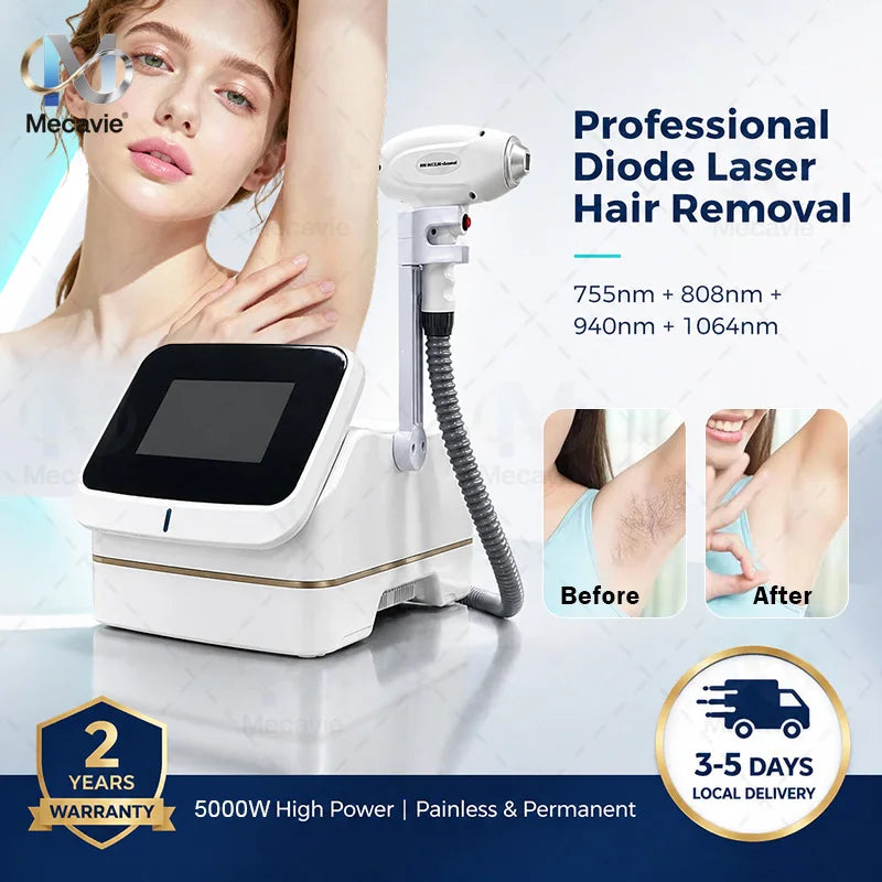 5000w Mini Ice Platinum Epilator 808nm Diode  Hair Removal  Machine Skin Rejuvenation Affordable Options for Beauty Studios