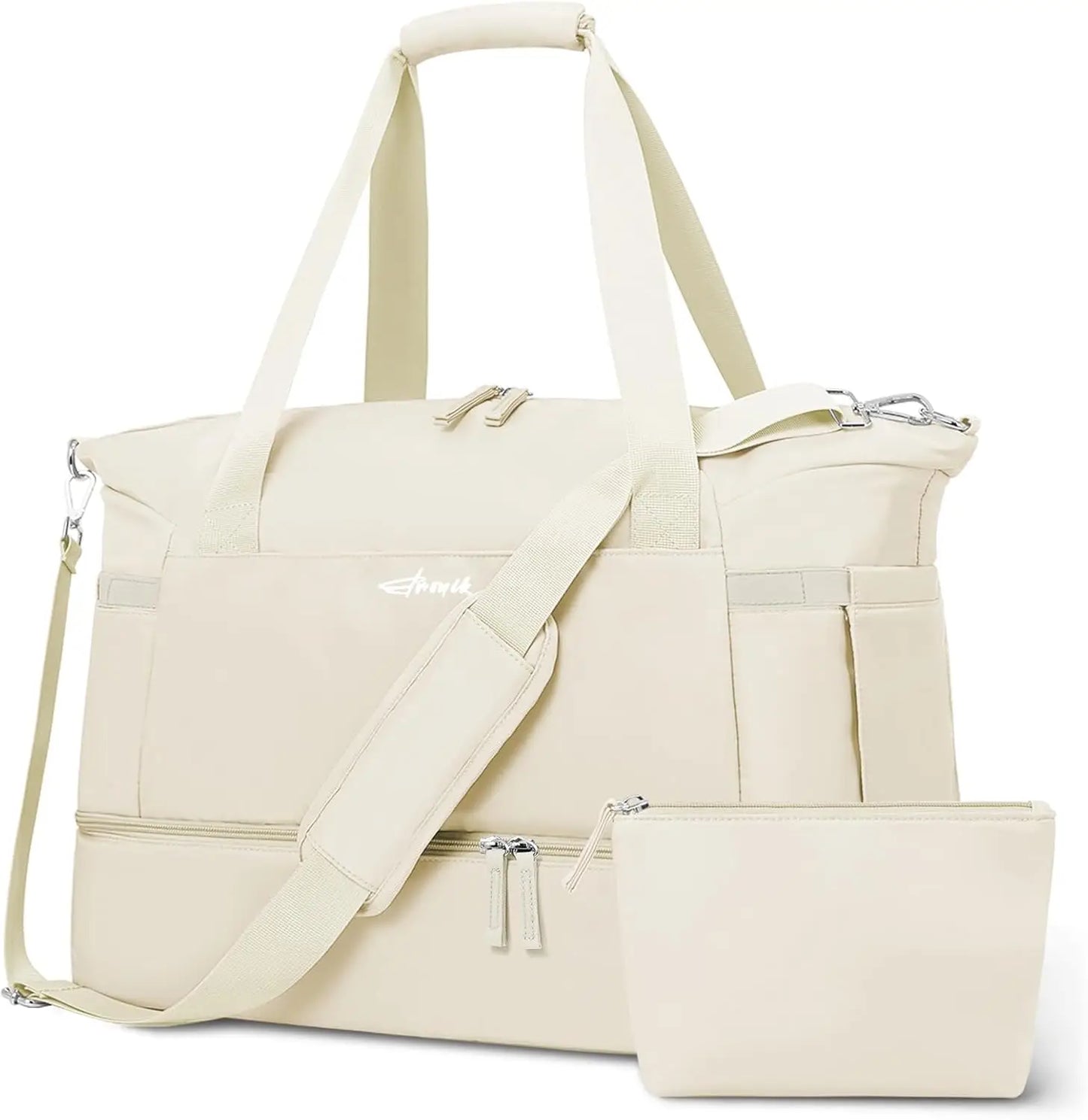 Womens Gym Bag With Shoe Compartment And Wet Pocket