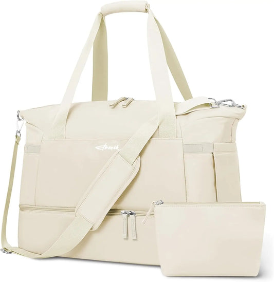 Womens Gym Bag With Shoe Compartment And Wet Pocket