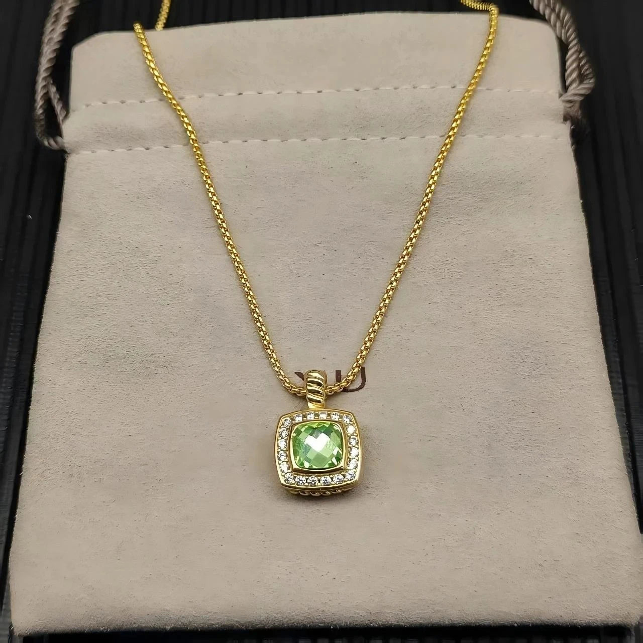 Versatile Zircon Pendant Necklace For Men And Women