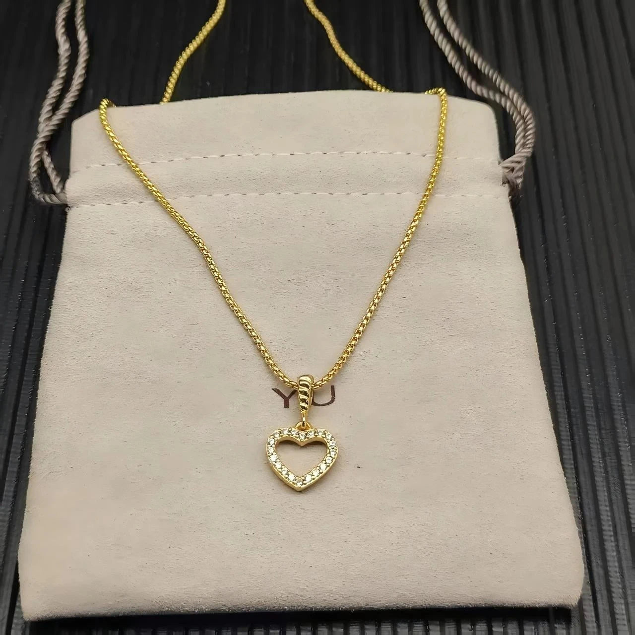 Versatile Zircon Pendant Necklace For Men And Women