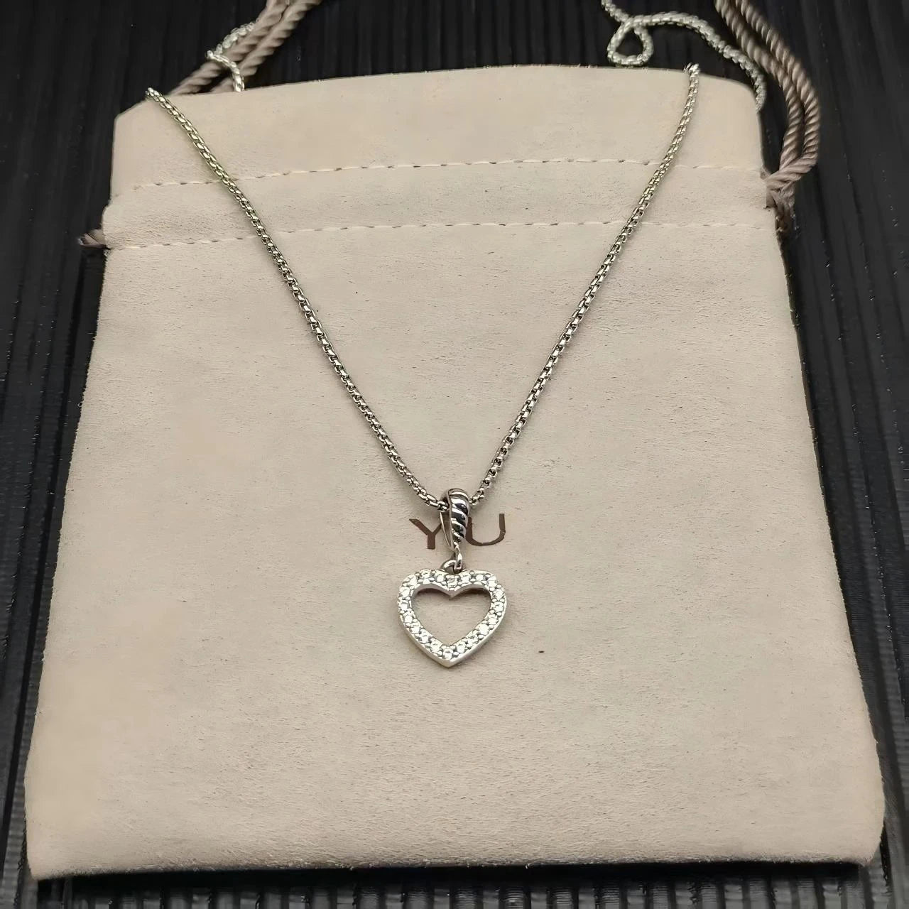 Versatile Zircon Pendant Necklace For Men And Women