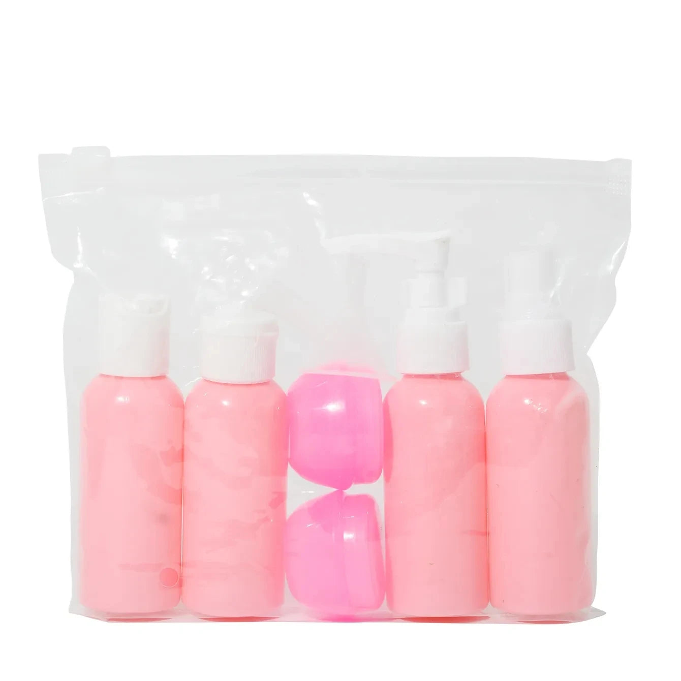 Perfume Bottle Set Spray Lotion Shampoo Shower Tube Bottling Refill Cosmetic Travel Liquid Container Portable Tool