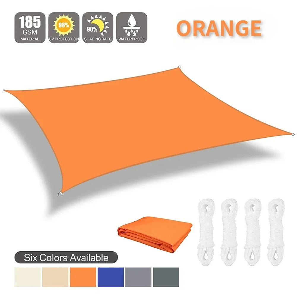 Waterproof Shade Sail For Outdoor Canopy And Patio
