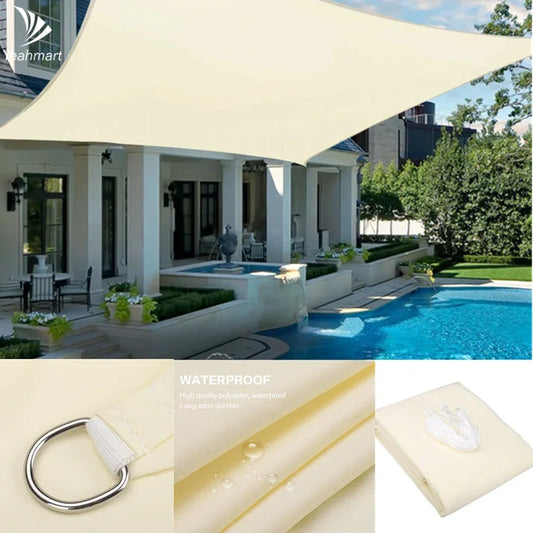 Waterproof Shade Sail For Outdoor Canopy And Patio