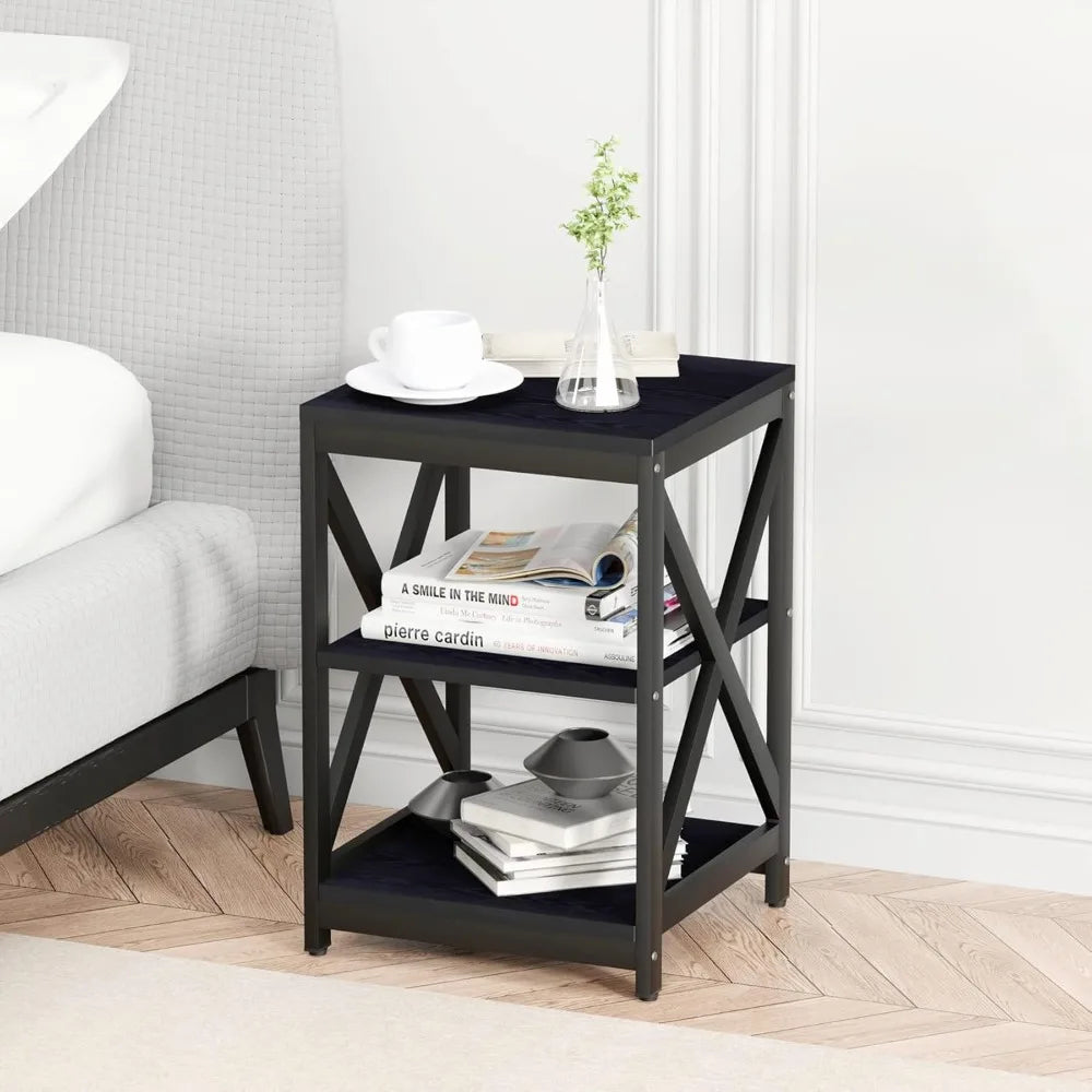 Industrial X Design 3 Piece Coffee Table Set For Living Room