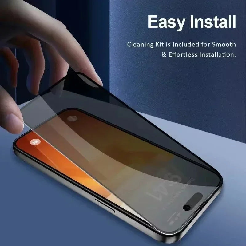 Anti Spy Privacy Tempered Glass Screen Protector iPhone Anti Fingerprint