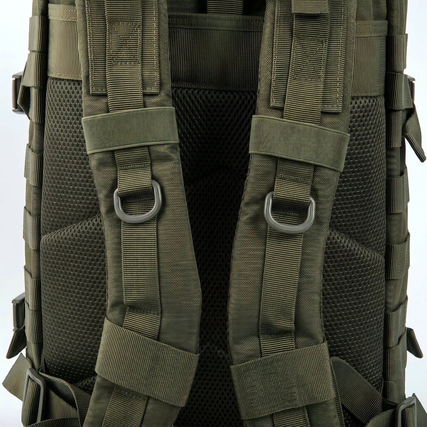 45L Tactical Travel Backpack Molle Large Capacity Multi Pocket Storage Bag Durable Wear Resistant Camping Hiking Trekking Bushcraft Daypack Heavy Duty Rucksack For Men Women Business Trips Mountain Climbing Daily Commute Lugg