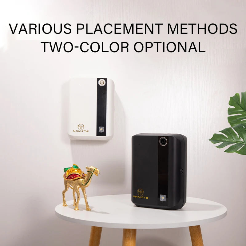 NAMSTE 500ML Professional Aroma Diffuser Waterless Bluetooth App Control Essential Oil Diffusers Electric for Home Hotel Office
