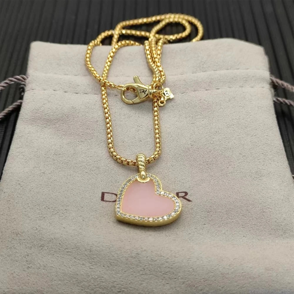 Versatile Zircon Pendant Necklace For Men And Women