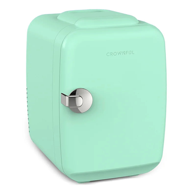 Crownful 4L Mini Refrigerator Portable Car And Home Fridge