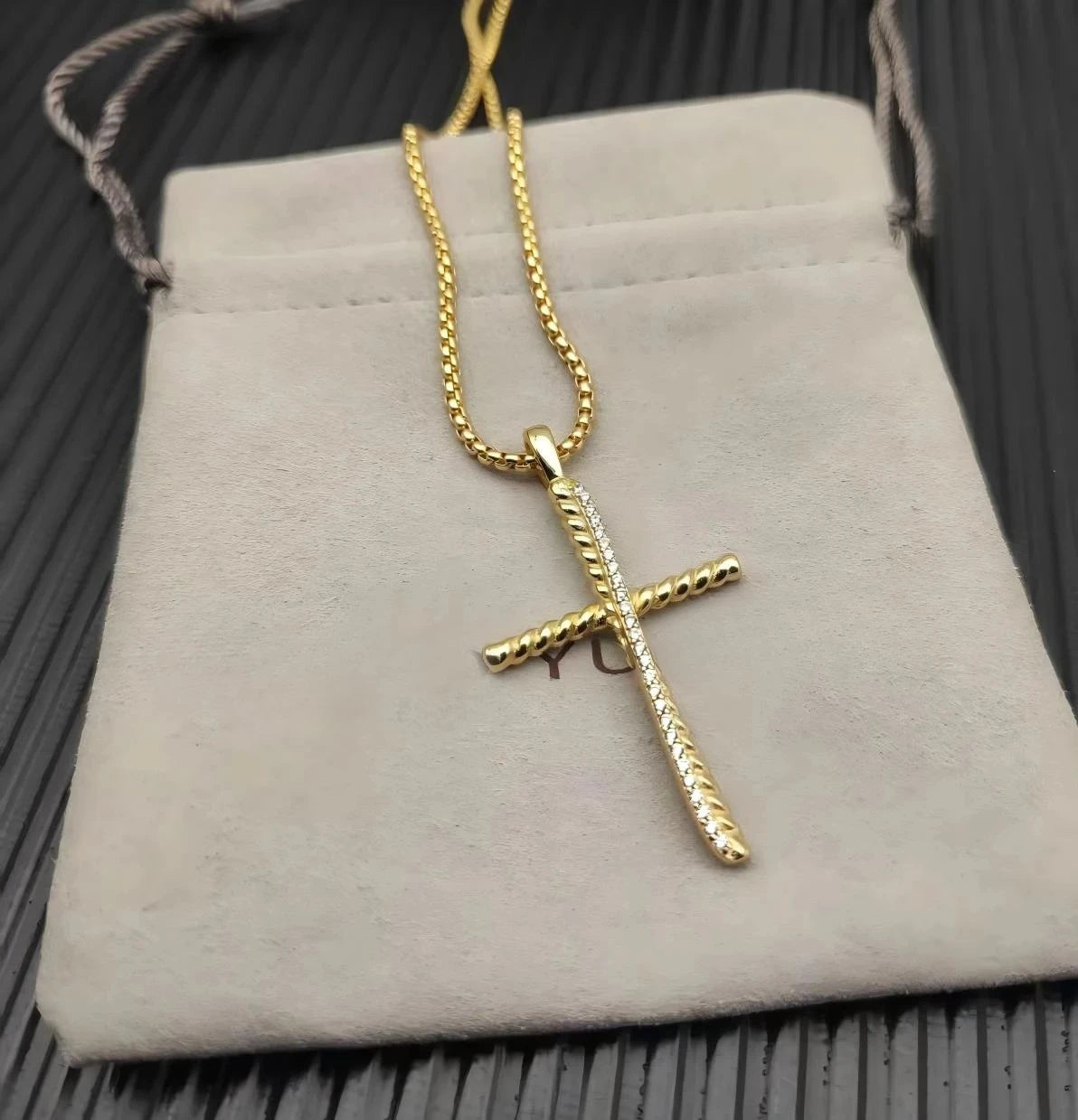 Versatile Zircon Pendant Necklace For Men And Women