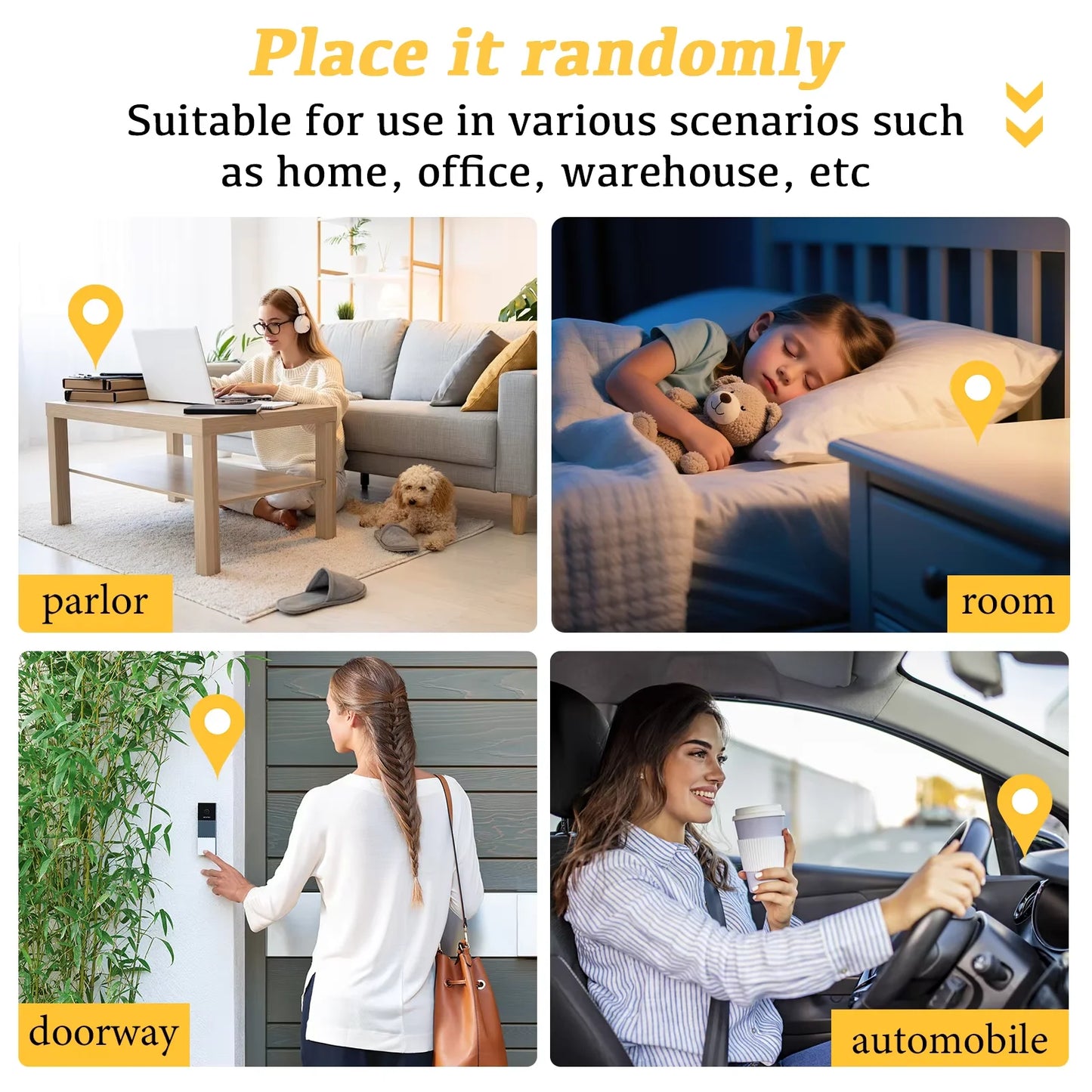 4K Intelligent Wireless Surveillance Camera with Motion Detection, High-Definition Night Vision, 360° Pan-Tilt Rotation, 2.4G WiFi Connectivity, Mobile APP Remote Control, Cloud Storage for Home Security
