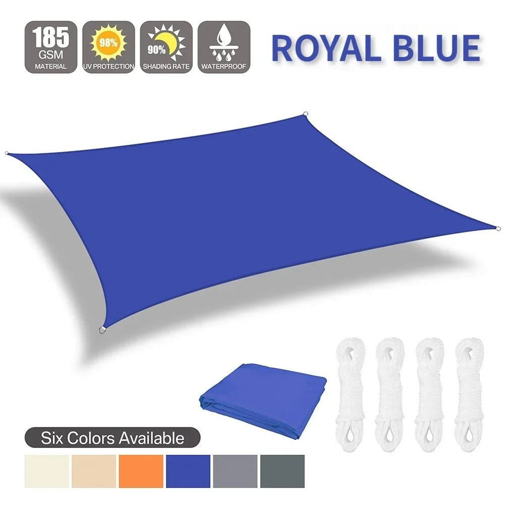 Waterproof Shade Sail For Outdoor Canopy And Patio