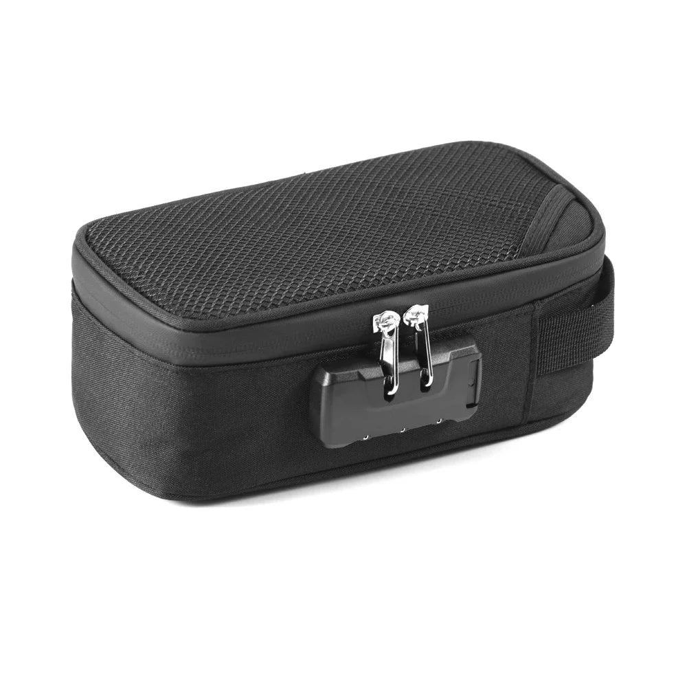 Odor Smell Proof Smoking Pipe Bag with Combination Lock Container Case Outdoor Travel Gift