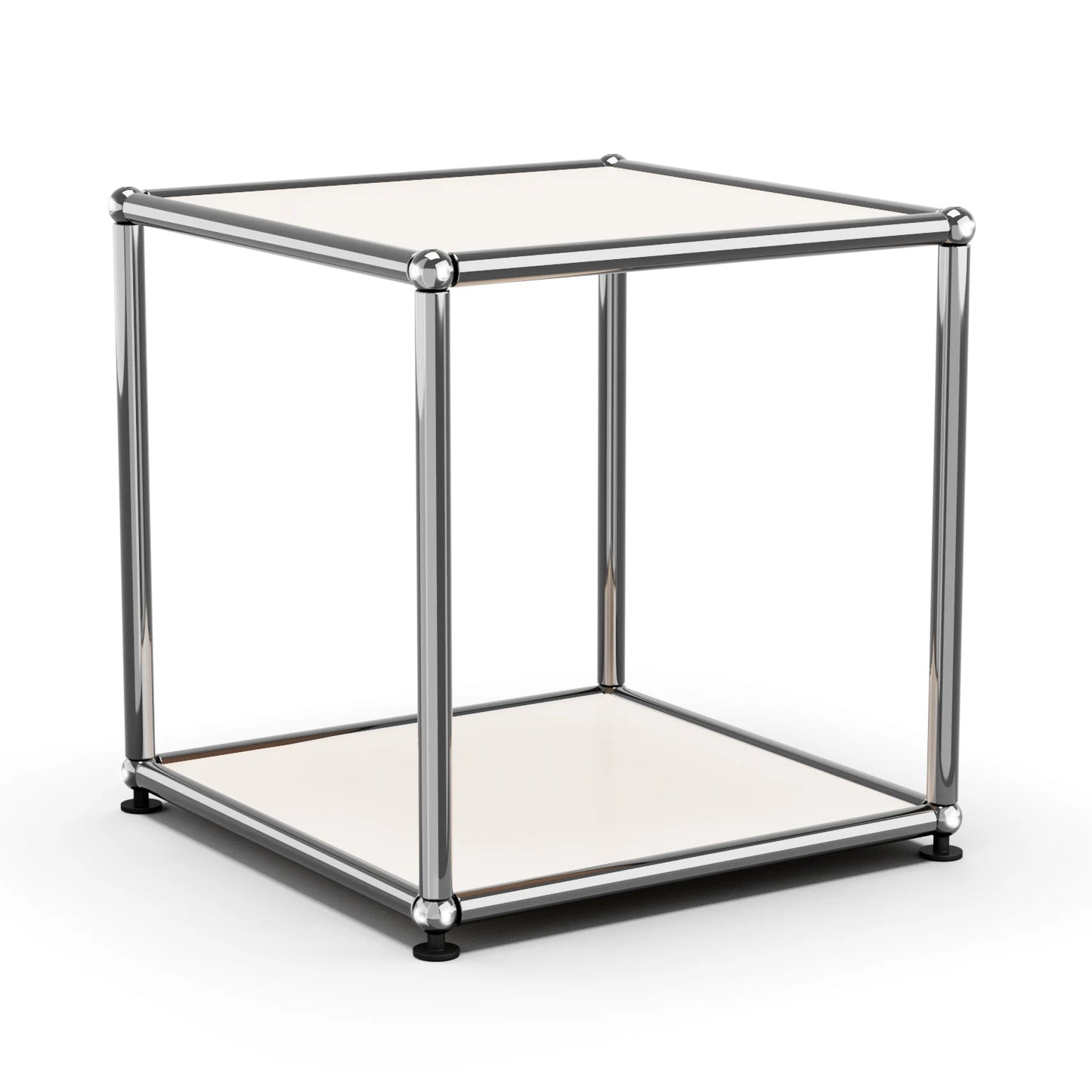 Furgle Modern Minimalist Side End Table Metal Frame