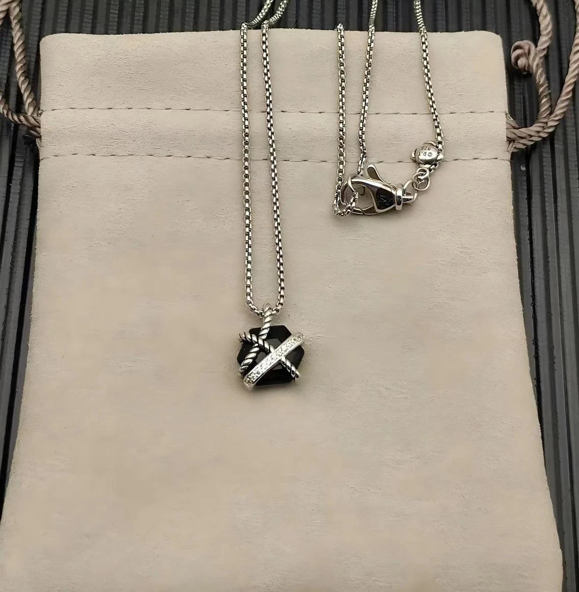 Versatile Zircon Pendant Necklace For Men And Women