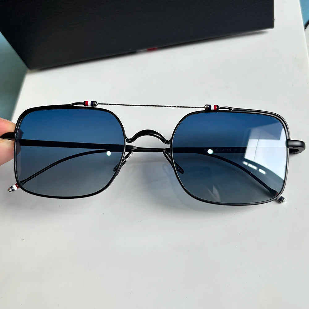 So Smooth Wind Retro Pilot Polarized Sunglasses TBX909