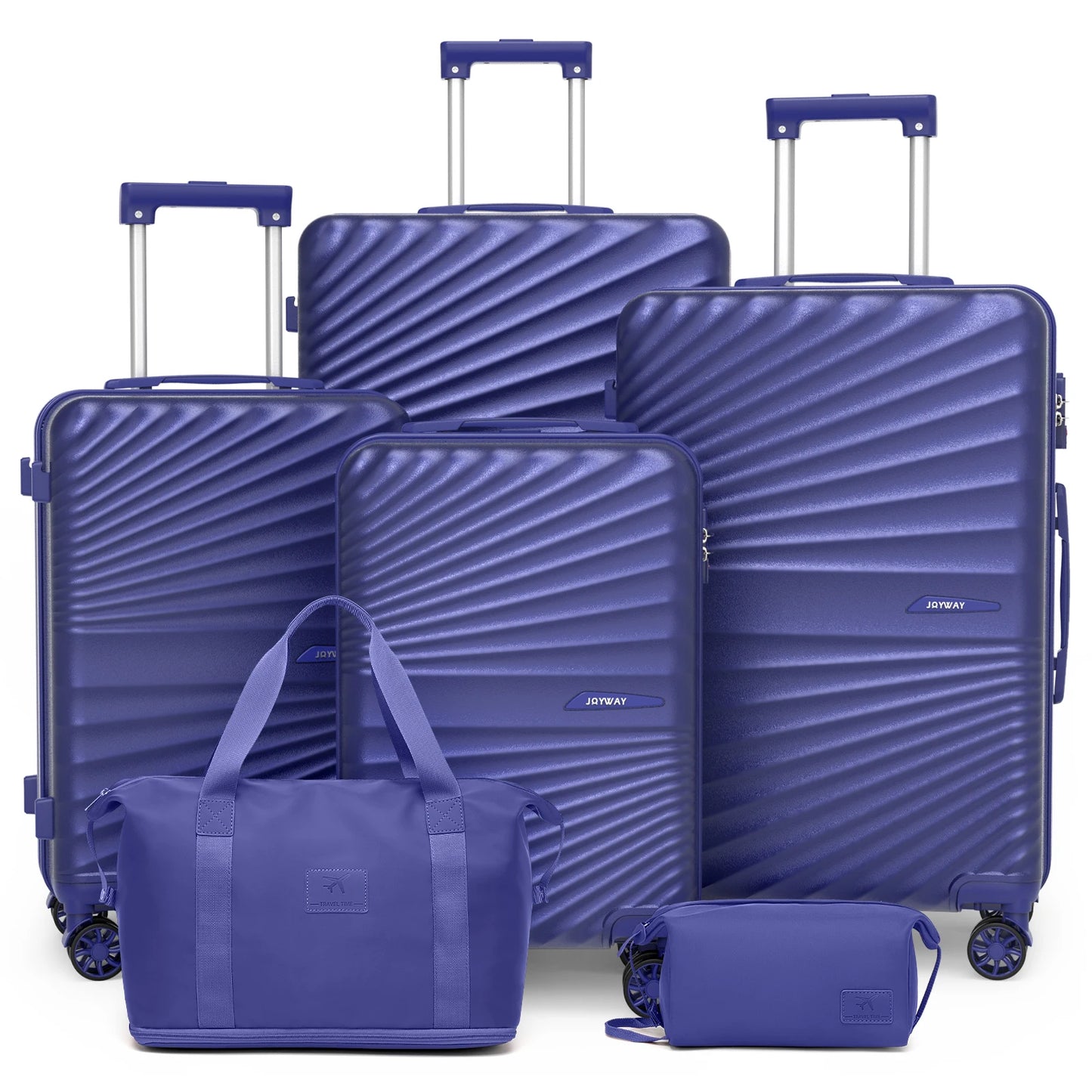 Joyway 6-Piece Luggage Set Lightweight Durable TSA Lock