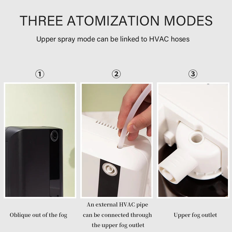 NAMSTE 500ML Professional Aroma Diffuser Waterless Bluetooth App Control Essential Oil Diffusers Electric for Home Hotel Office
