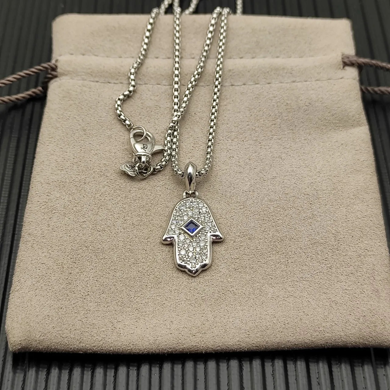 Versatile Zircon Pendant Necklace For Men And Women