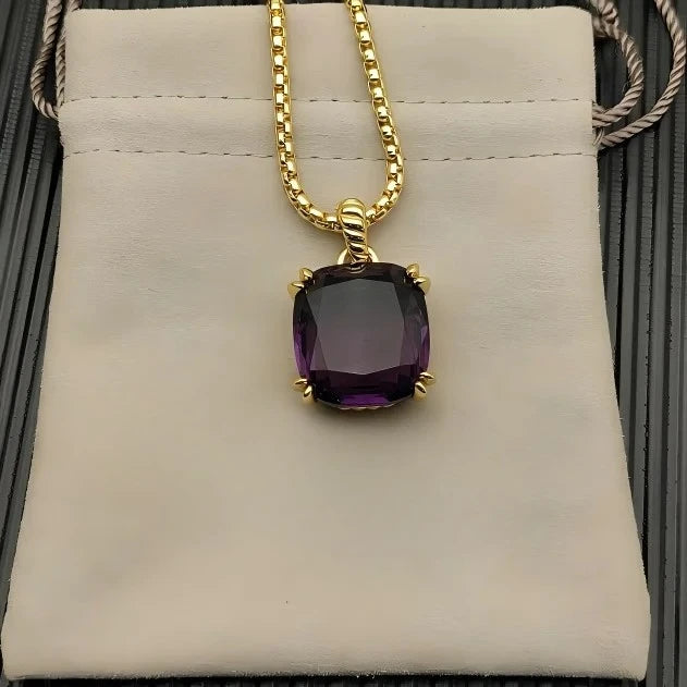 Versatile Zircon Pendant Necklace For Men And Women