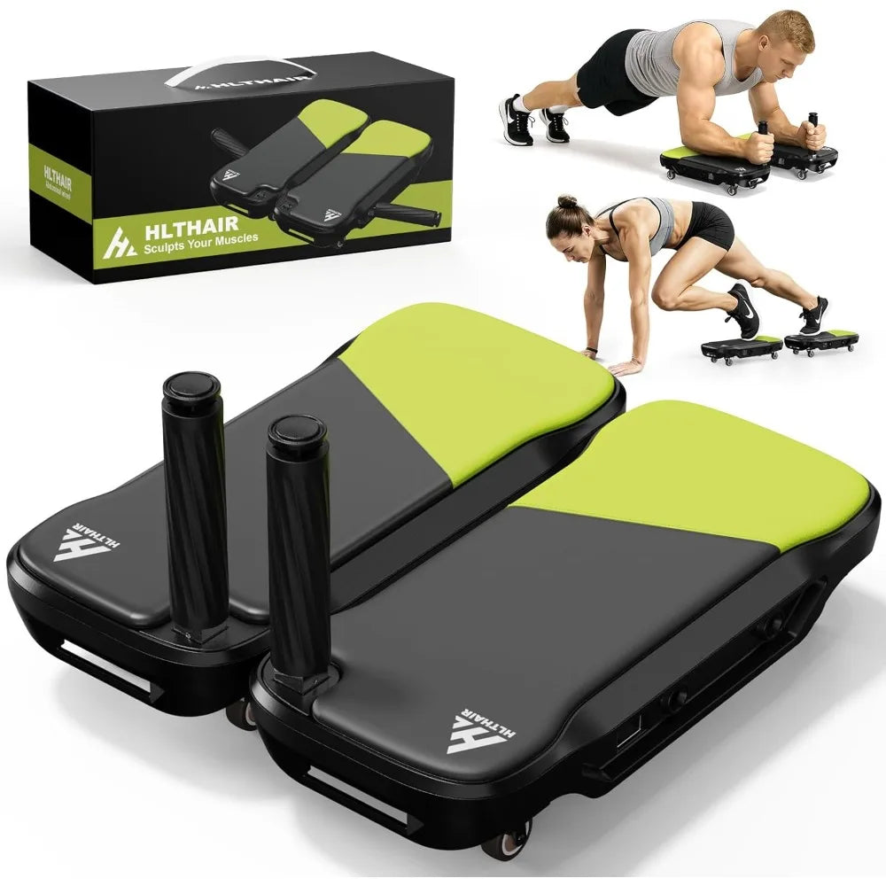 Upgrade Ab Roller Wheel Detachable Abdominal Wheel With 360° for Core Workout, Multi-Directional Abs Roller Board