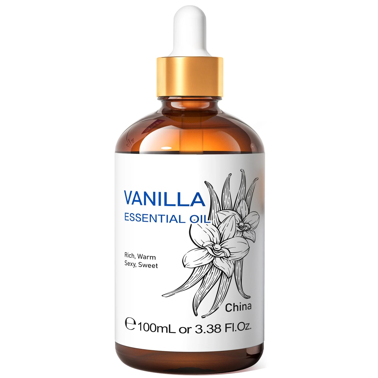 HIQILI 100ml Essential Oil, Various Fragrances To Choose From, 100% Natural Aromatherapy, Diffuser, Humidifier, Candle