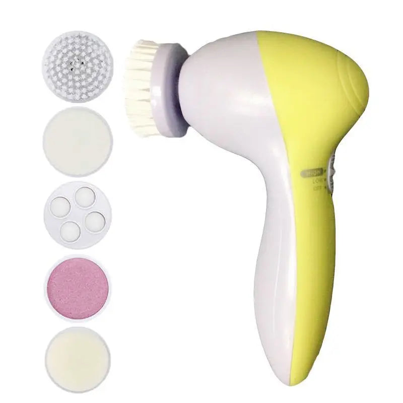 Electric Facial Cleaner Five In One Cleansing Brush Skin Care