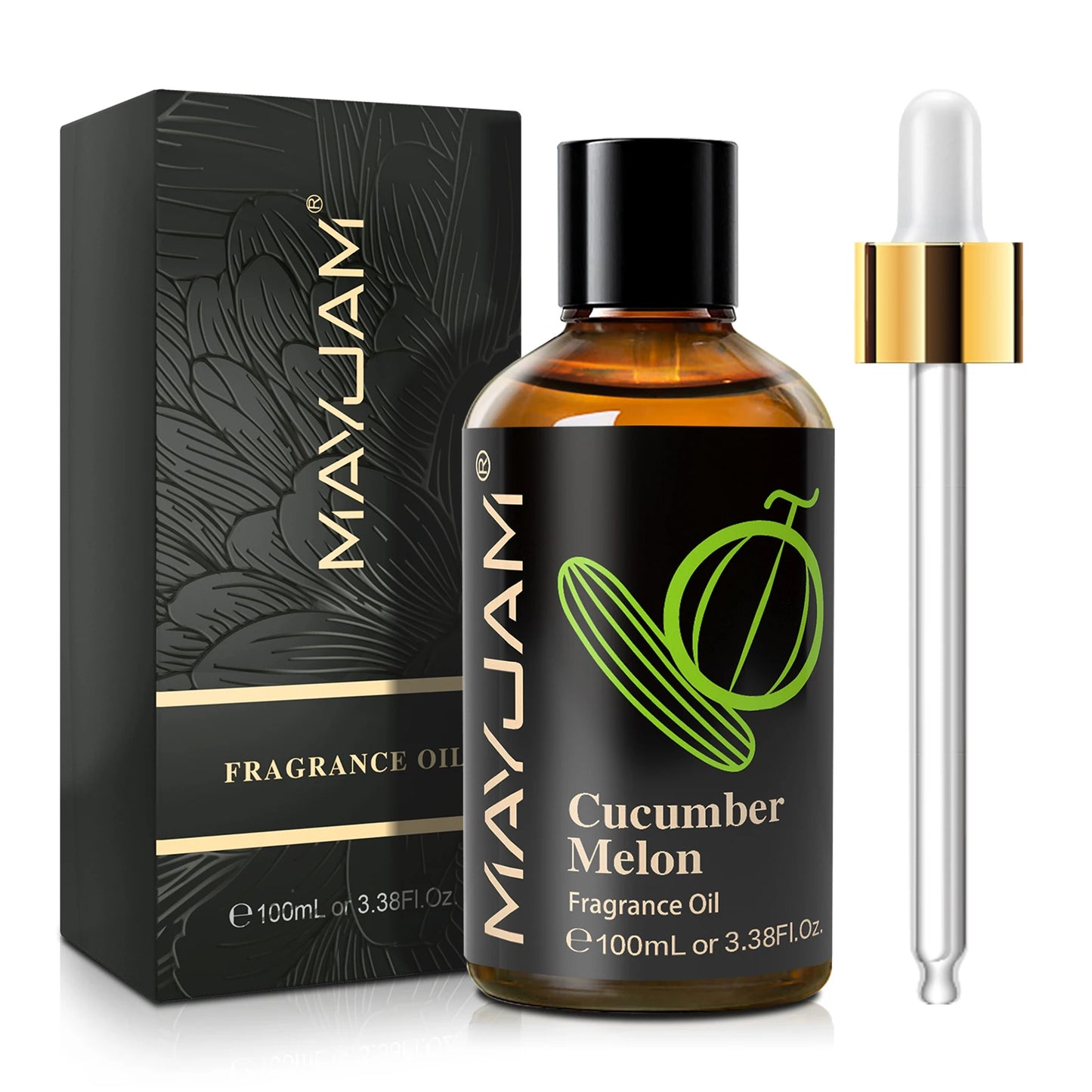 MAYJAM 100ml Fragrance Oil Coconut & Vanilla White Musk Sea Breeze Baby Powder Dragons Blood Sweet Tobacco Freesia for Aromatherapy Diffuser Humidifier Burner, Strawberry Watermelon Cherry Coconut Cranberry Fruit Essential Oi