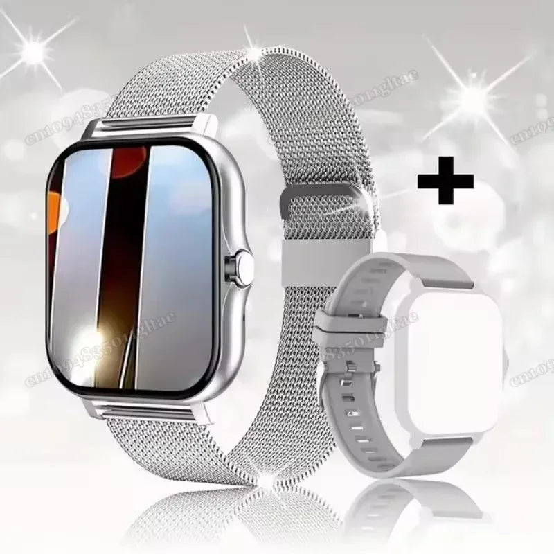 Smart Watch With Full Touch Screen Call Message Reminder Music Control And Other Functions Compatible with iPhone/Android HT30