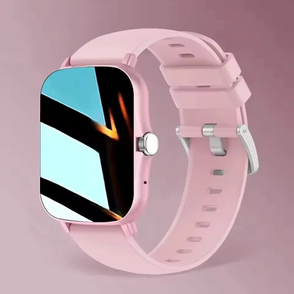 Smart Watch With Full Touch Screen Call Message Reminder Music Control And Other Functions Compatible with iPhone/Android HT30