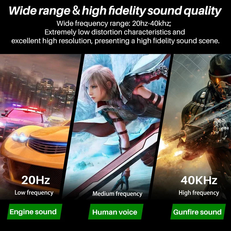 Refurbished TOZO G1 45ms Low Latency Game Earbuds Bluetooth Wireless Earphones Headset 20-40KHz Sound Bass Gamie Music Dual Mode
