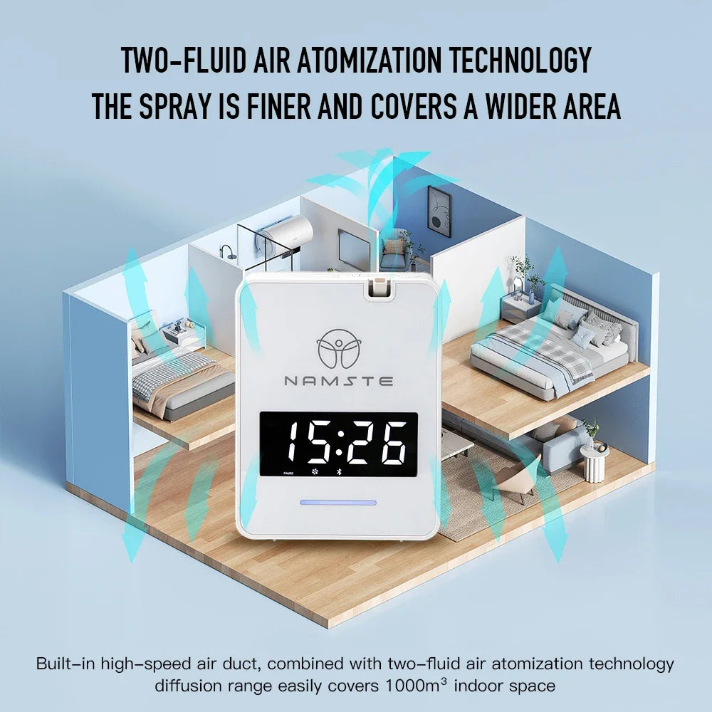 Namste Aroma Diffuser For Home Air Fresheners Sprayer Aromatherapy Scent Device Smart Home Remote Control Essential Oil Diffuser