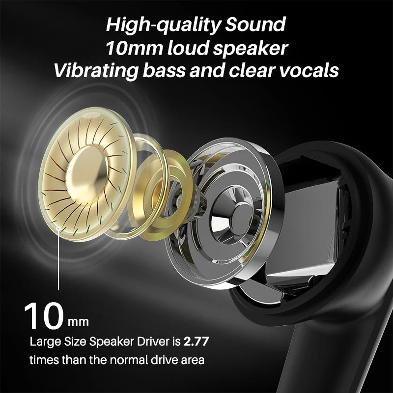 Refurbished TOZO G1 45ms Low Latency Game Earbuds Bluetooth Wireless Earphones Headset 20-40KHz Sound Bass Gamie Music Dual Mode