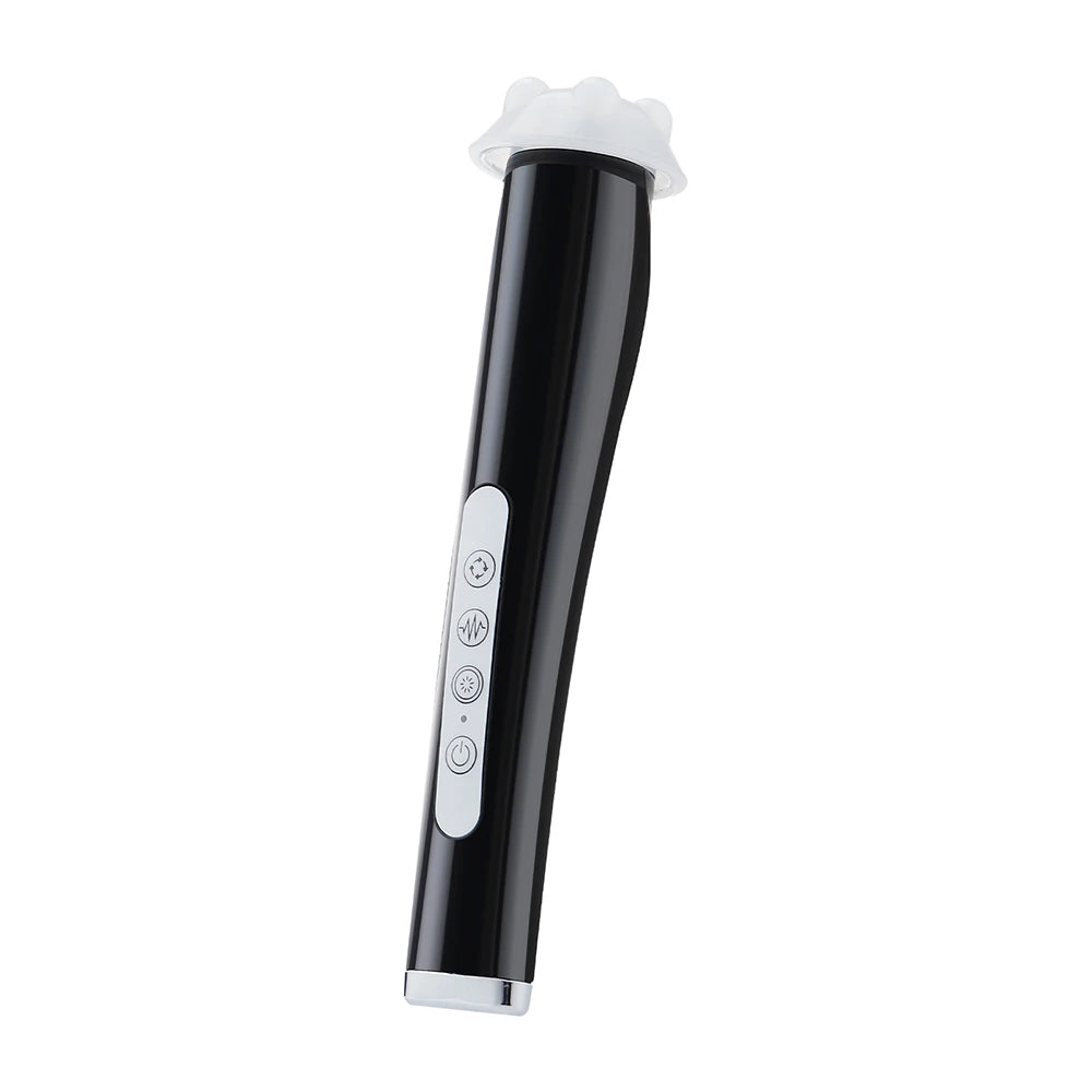 CO2 Oxygen Bubble Pen 5 Gear Vibration Oxygen Bubble Beauty Tool Deep Cleansing Pores Exfoliate LED Photon Skin Care Machine