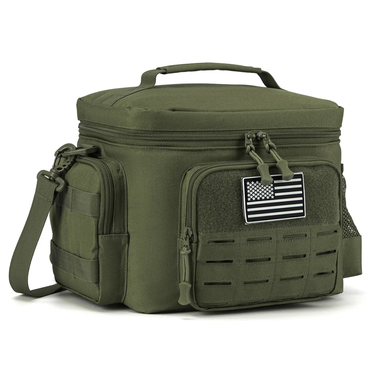 Men's Tactical Lunch Box Heavy Duty Work Lunch Bag Leak Proof Insulated Durable Insulated Lunch Box for Office, Outdoor Activiti