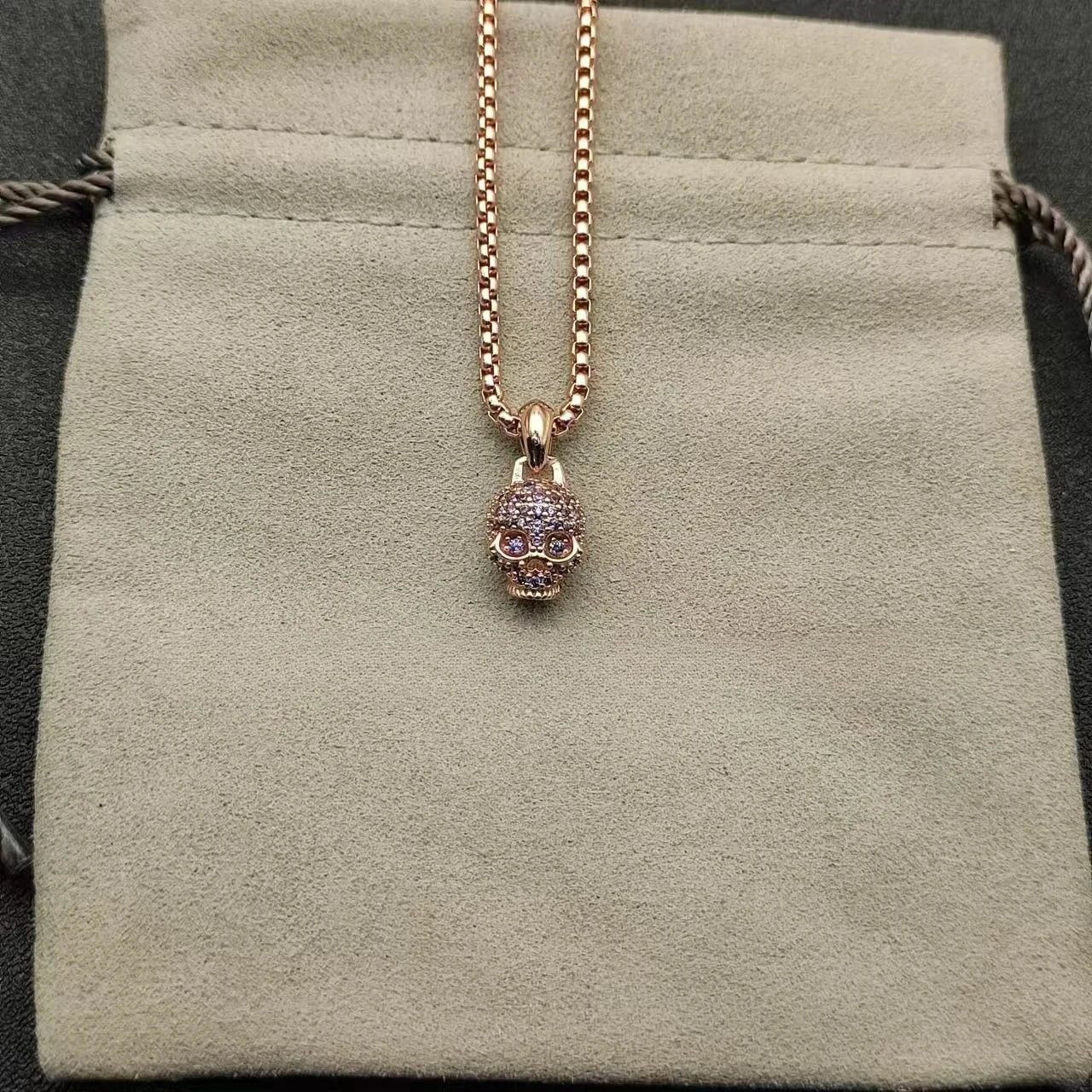 Versatile Zircon Pendant Necklace For Men And Women