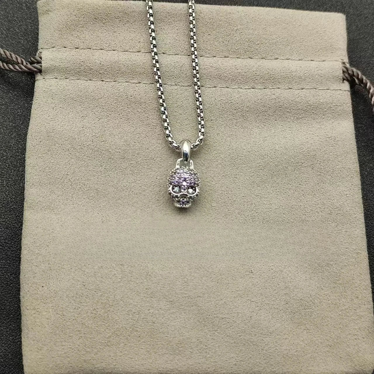 Versatile Zircon Pendant Necklace For Men And Women