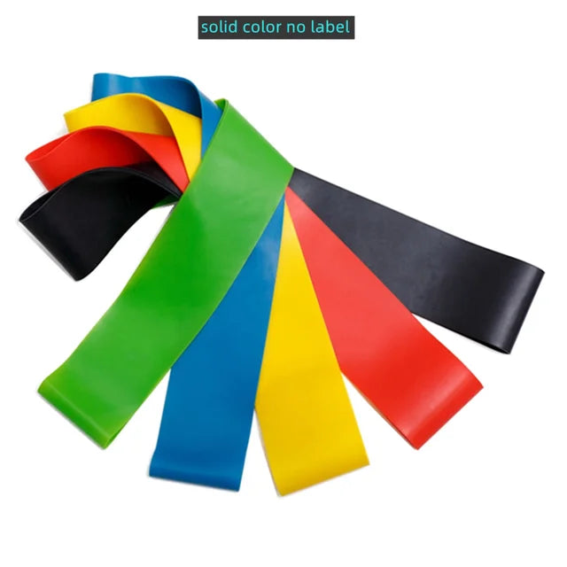 TPE Resistance Bands Fitness Set Rubber Loop Bands Strength Training Workout Expander Yoga Gym Equipment Elastic Rubber Loop