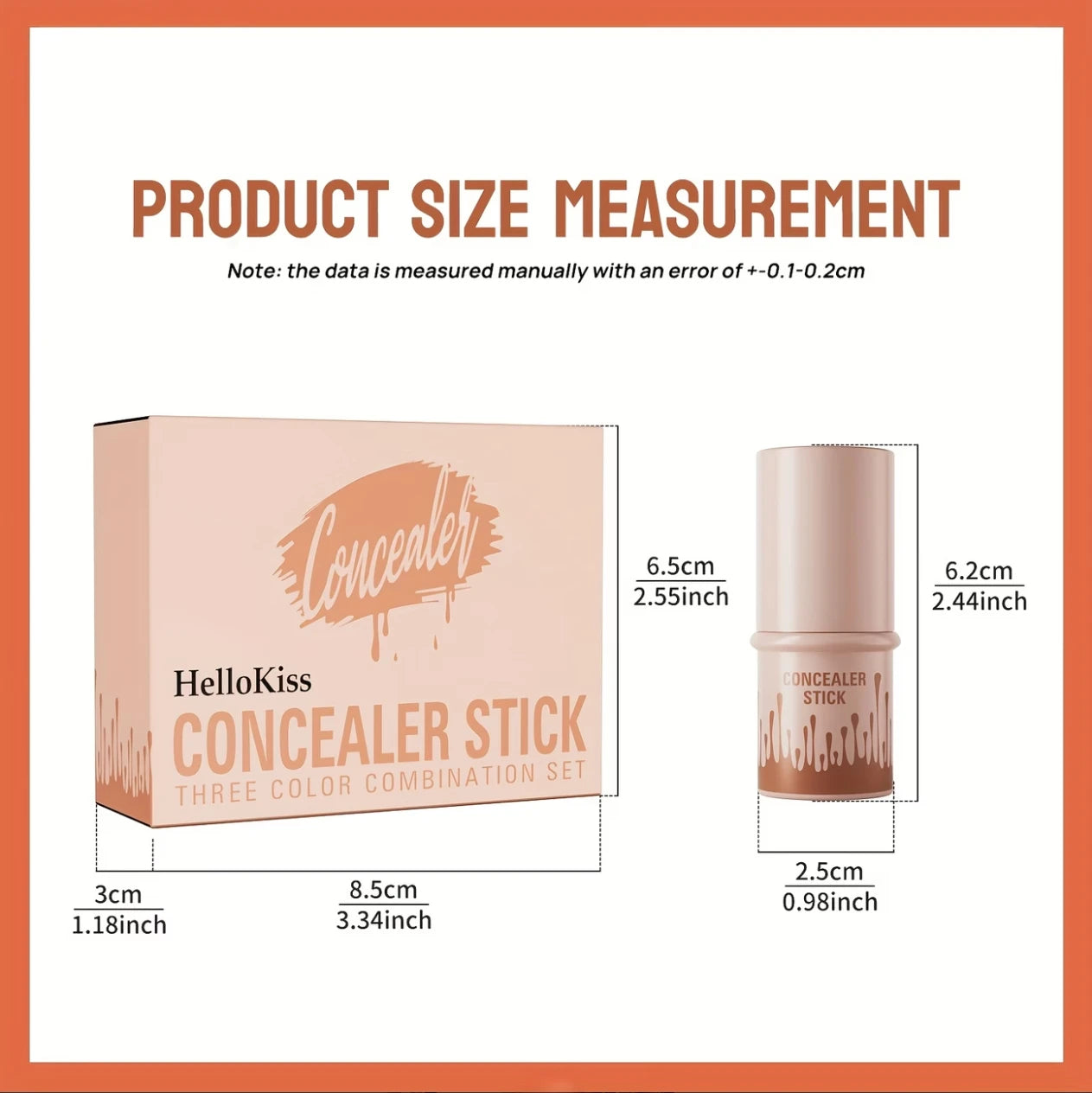 3-Piece Contour Stick Set With Blush Highlighter Bronzer And Eyeliner