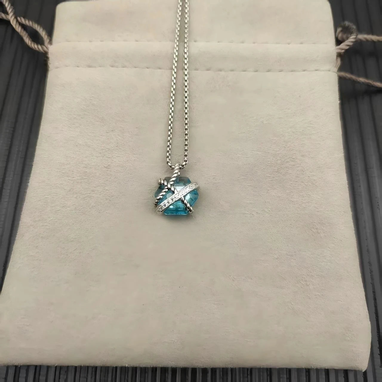 Versatile Zircon Pendant Necklace For Men And Women