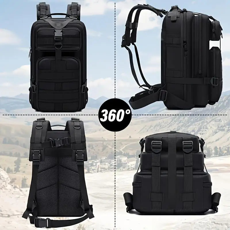 1pc 25L hiking daypack backpack Lightweight Rucksack bag for men and women Tactical Traveling Cycling Outdoor Sport