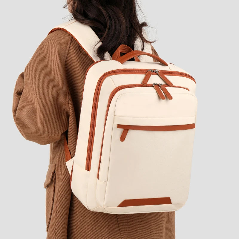 Oghuafee Large-Capacity Expandable Computer Backpack, Lightweight Commuter Backpack, Dry and Wet Separation Unisex Casual Nylon Backpack, Suitable for Commuting, Travel, Etc